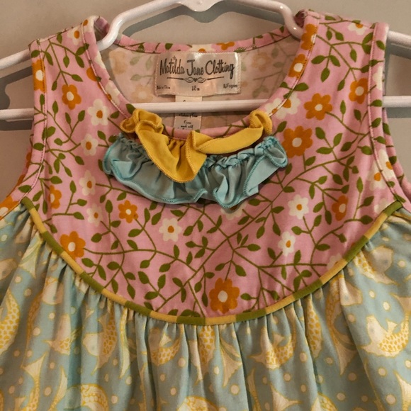 Matilda Jane MJ Lake Shore Pearl Dress, Size 18 mo - Picture 4 of 5